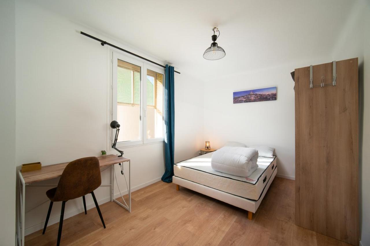 Grand Appartement 3 Chambres Avec Clim Et Balcon Marsilia Exterior foto