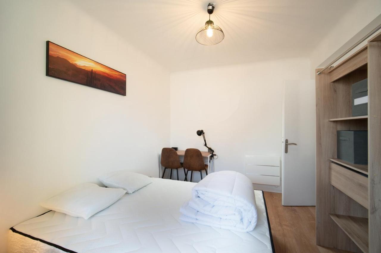 Grand Appartement 3 Chambres Avec Clim Et Balcon Marsilia Exterior foto